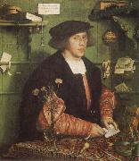 Hans holbein the younger Portrait of the Merchant Georg Gisze oil on canvas